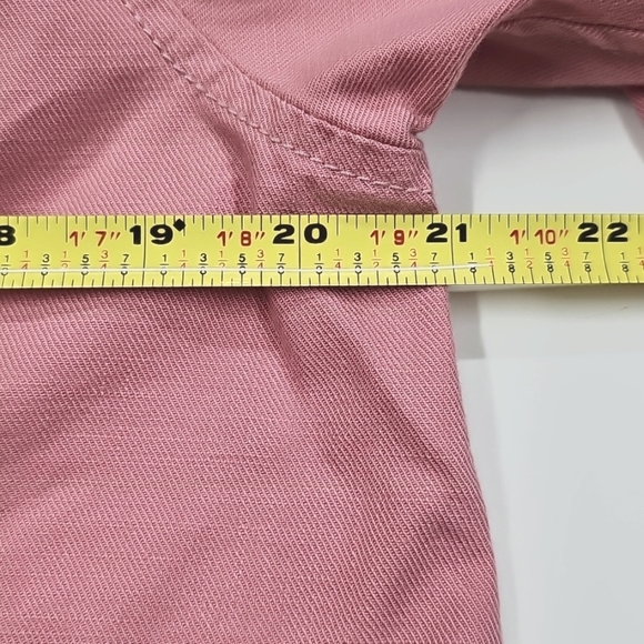 The North Face Shipler Women's Pink Canvas Twill Utility Jacket Hooded Pullover - Picture 11 of 12